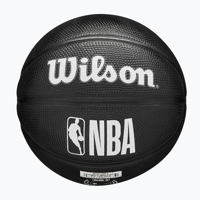 Wilson NBA Echipa Tribute Mini Brooklyn Nets de baschet WZ4017604XB3 mărimea 3 6