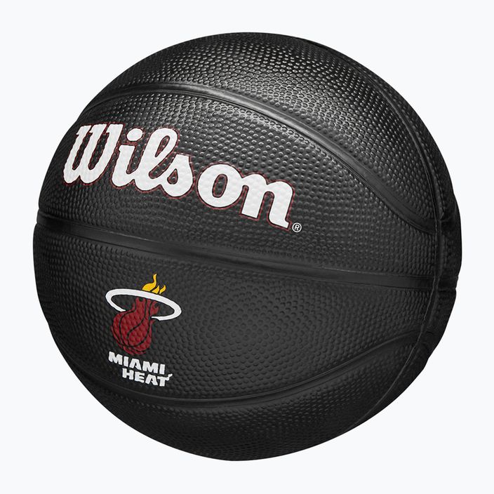 Wilson NBA Tribute Mini Miami Heat baschet WZ4017607XB3 mărimea 3 3