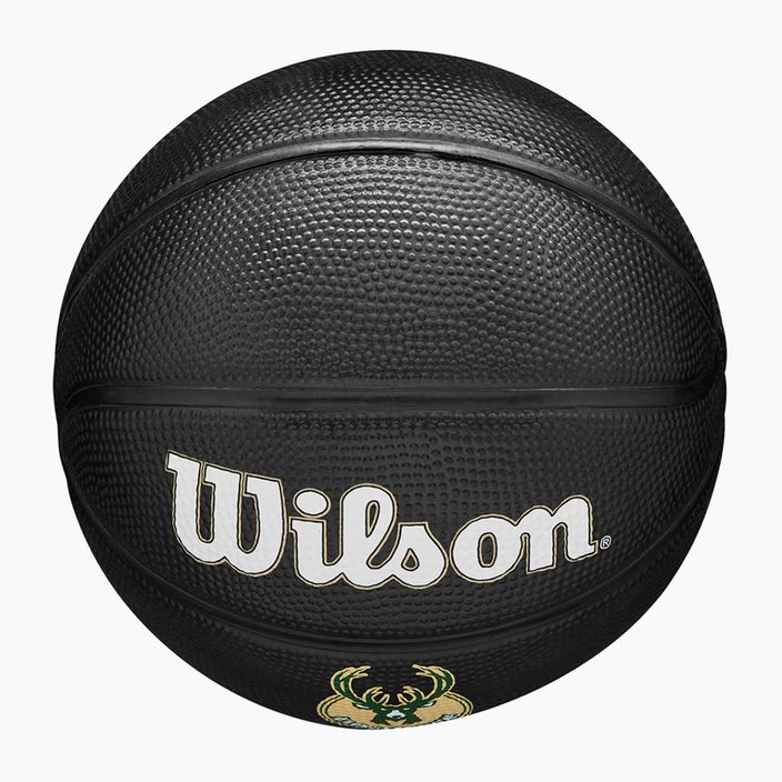 Wilson NBA Team Tribute Mini Milwaukee Bucks baschet WZ4017606XB3 mărimea 3 5