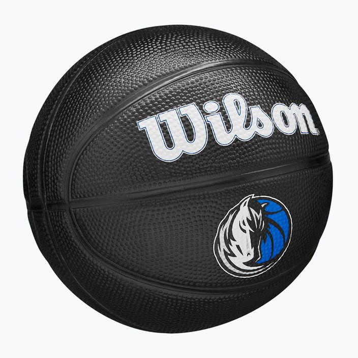 Wilson NBA Echipa Tribute Mini Dallas Mavericks baschet WZ4017609XB3 mărimea 3 2
