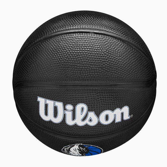 Wilson NBA Echipa Tribute Mini Dallas Mavericks baschet WZ4017609XB3 mărimea 3 5