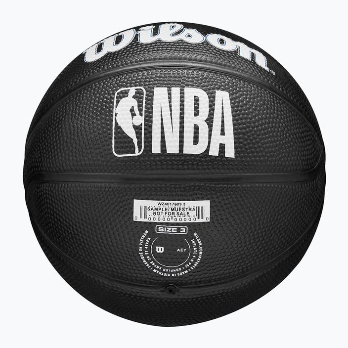 Wilson NBA Echipa Tribute Mini Dallas Mavericks baschet WZ4017609XB3 mărimea 3 7