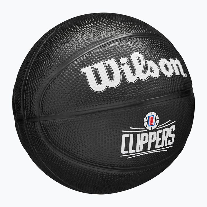Wilson NBA Team Tribute Mini Los Angeles Clippers baschet WZ4017612XB3 mărimea 3 2