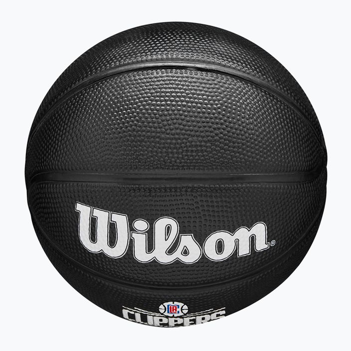 Wilson NBA Team Tribute Mini Los Angeles Clippers baschet WZ4017612XB3 mărimea 3 5