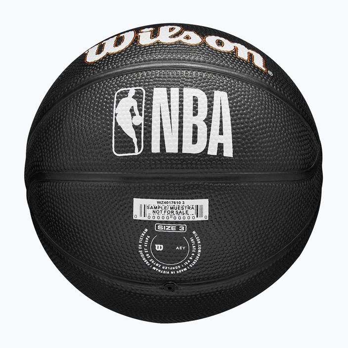 Wilson NBA Team Tribute Mini New York Knicks baschet WZ4017610XB3 mărimea 3 6