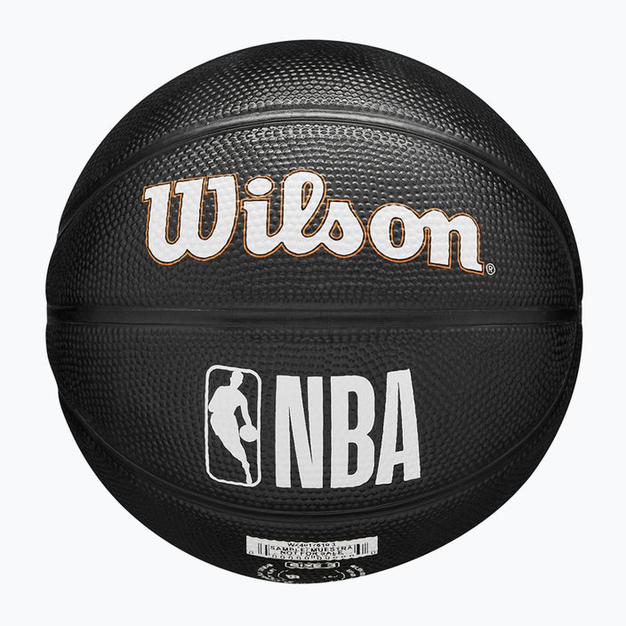 Wilson NBA Team Tribute Mini New York Knicks baschet WZ4017610XB3 mărimea 3 7