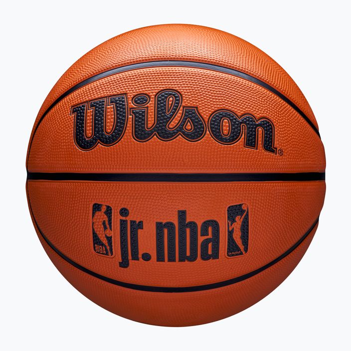 Minge de baschet Wilson NBA JR Drv Fam Logo brown mărime 7