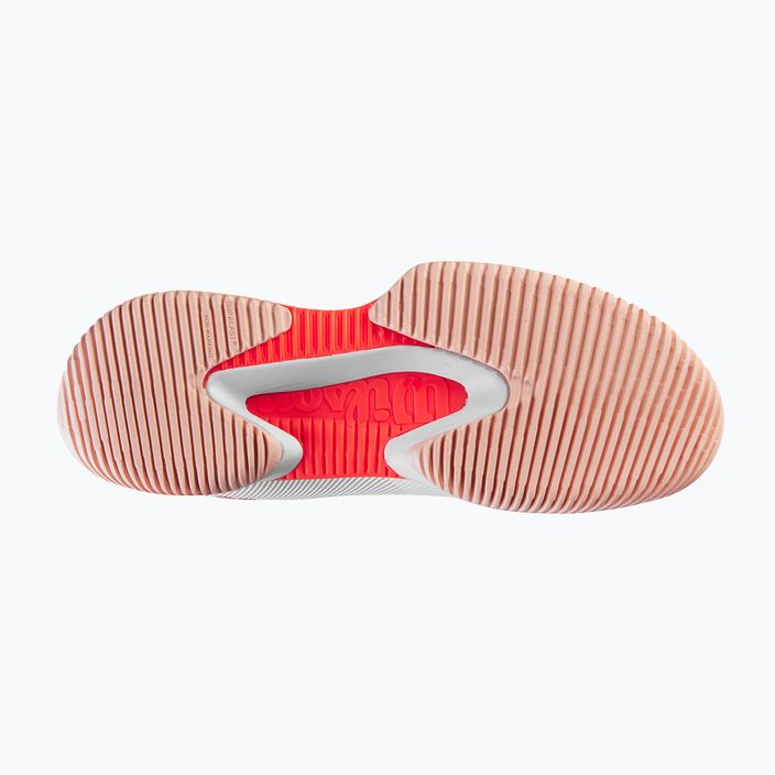 Pantofi de tenis pentru femei Wilson Kaos Swift 1.5 roșu și alb WRS331040 15
