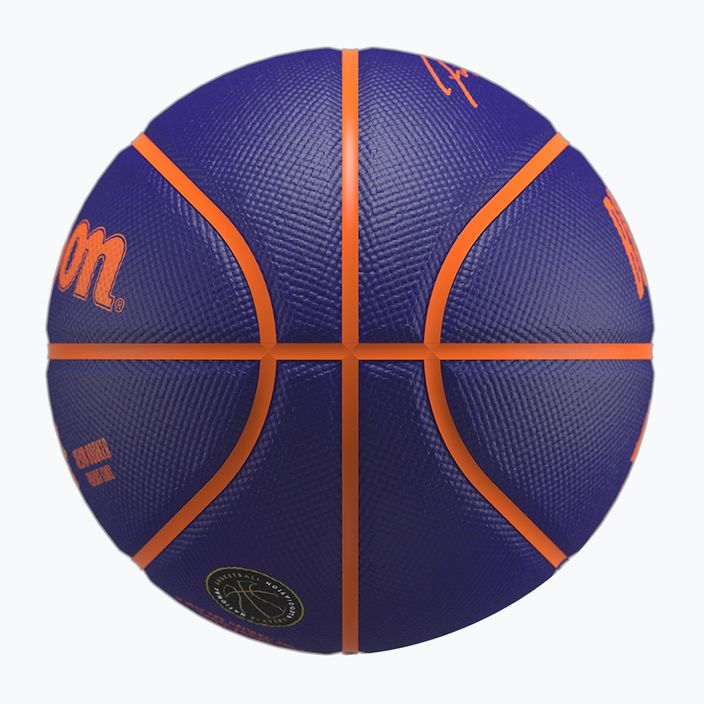 Minge de baschet pentru copii Wilson NBA Player Icon Mini Booker navy mărime 3 6