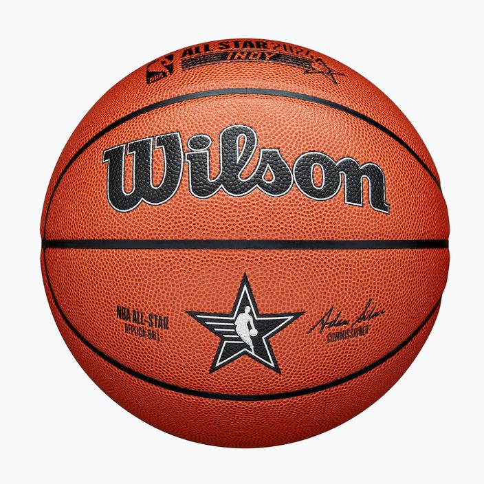 Minge de baschet Wilson 2024 NBA All Star Replica + pudełko brown mărime 7