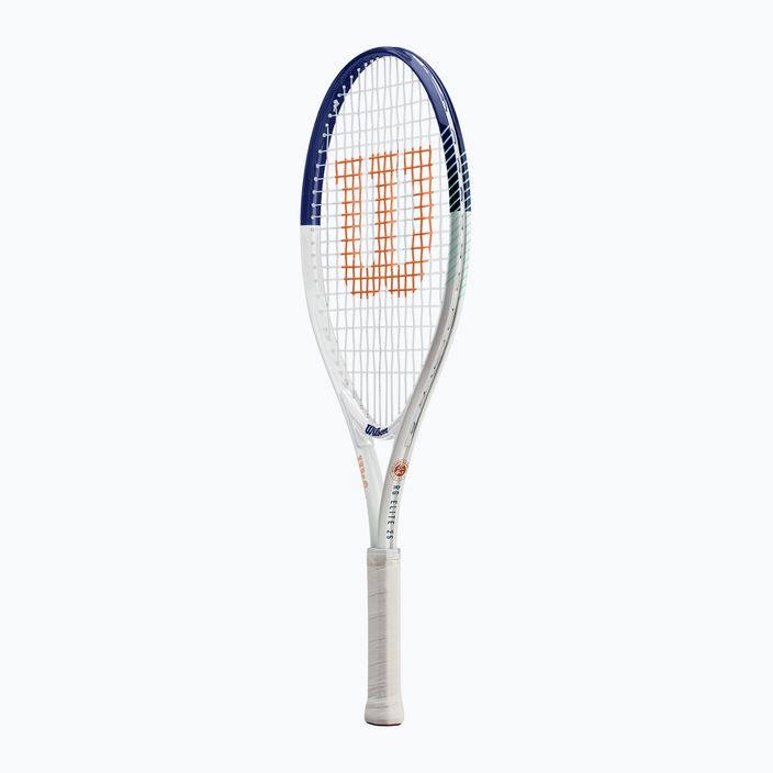 Set de tenis pentru copii Wilson Roland Garros Elite Kit 23 white/navy 3