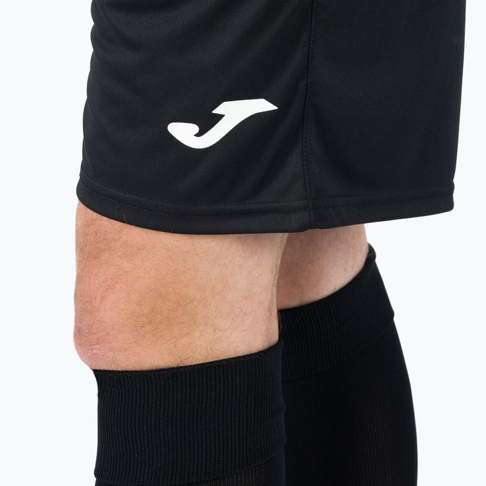 Pantaloni scurți de fotbal pentru bărbați Joma Nobel negru 100053 4