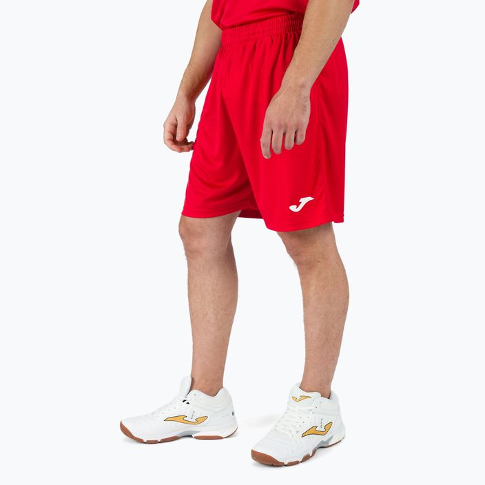 Pantaloni scurți de fotbal Joma Nobel pentru bărbați, roșu 100053 2