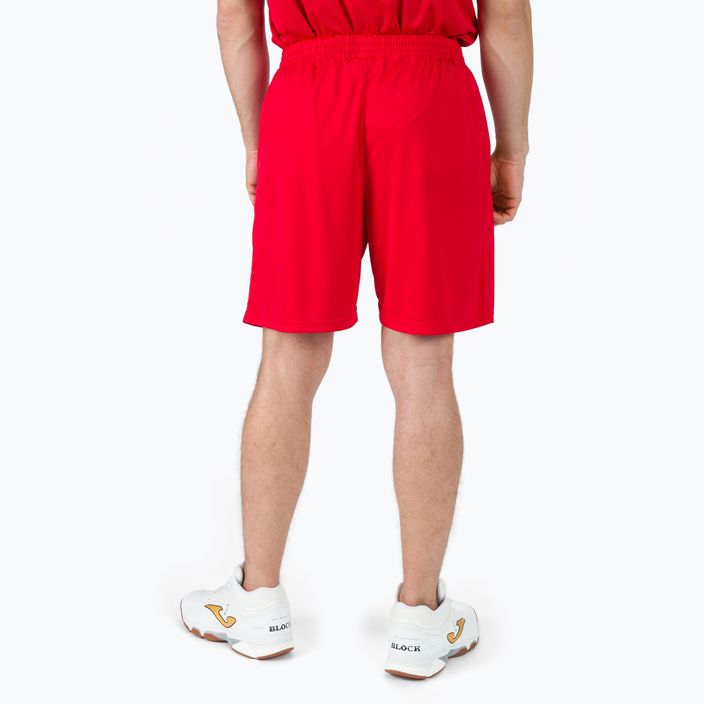 Pantaloni scurți de fotbal Joma Nobel pentru bărbați, roșu 100053 3