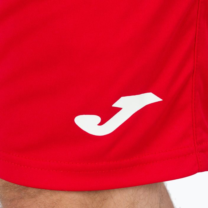 Pantaloni scurți de fotbal Joma Nobel pentru bărbați, roșu 100053 4