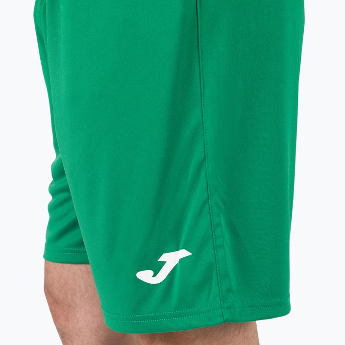 Joma Nobel pantaloni scurți de fotbal pentru bărbați verde 100053 3