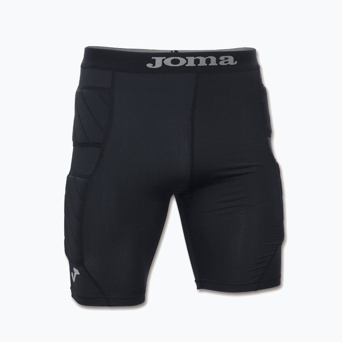 Pantaloni scurți de fotbal pentru copii Joma Goalkeeper Protec negru 100010.100 6