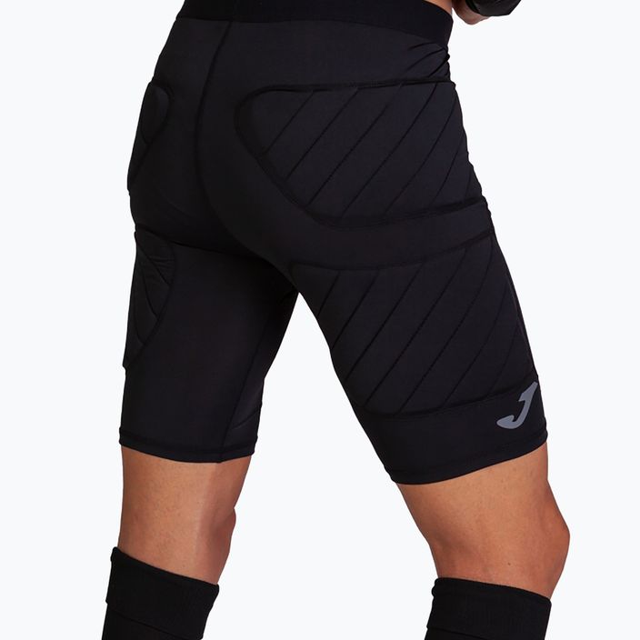 Pantaloni scurți de fotbal pentru copii Joma Goalkeeper Protec negru 100010.100 8