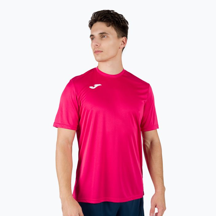 Joma Combi SS tricou de fotbal roz 100052