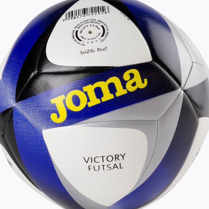 Joma Victory Hybrid Futsal Fotbal alb/albastru 400448.207 3