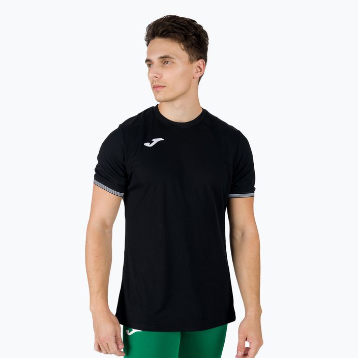 Joma Compus III tricou de fotbal negru 101587.100