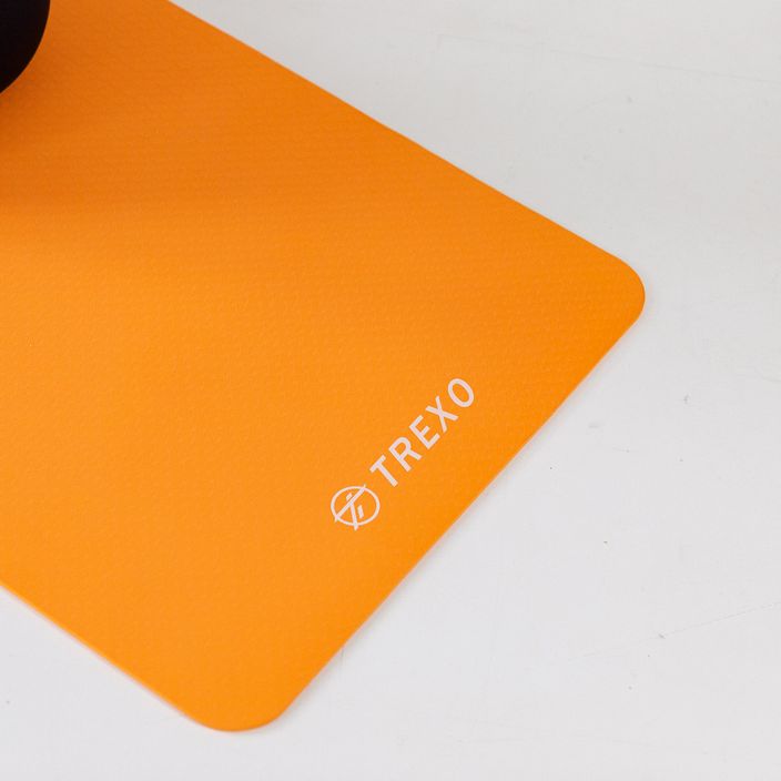 Covoraș de yoga TREXO TPE 6 mm portocaliu YM-T01P 10