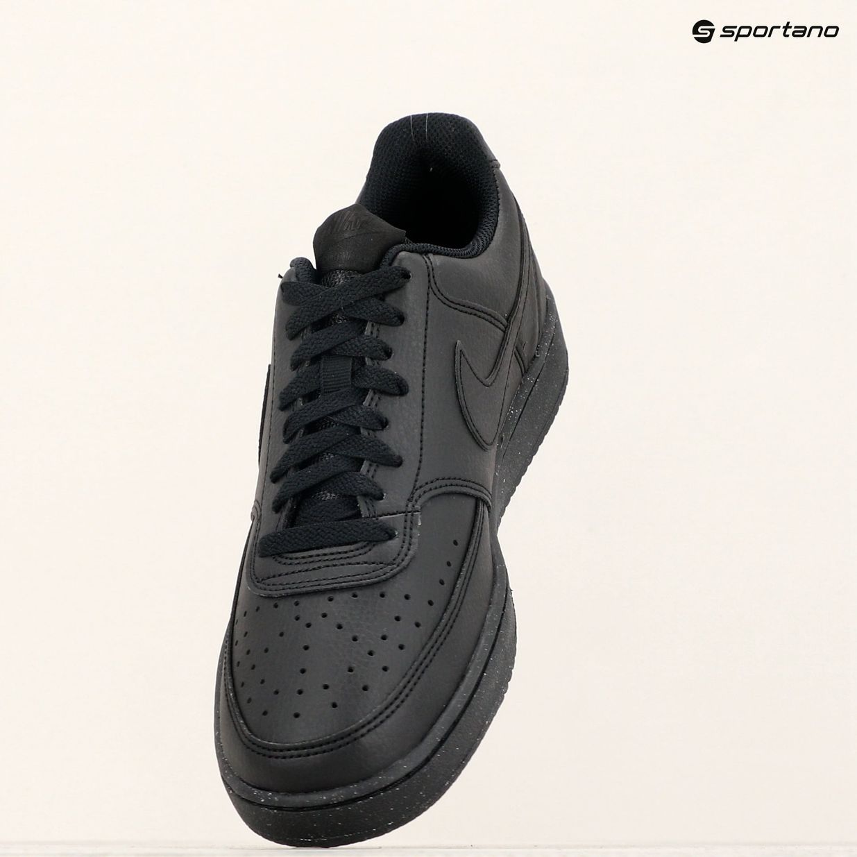 Încălțăminte pentru bărbați Nike Court Vision Low Next Nature black / black / black 9