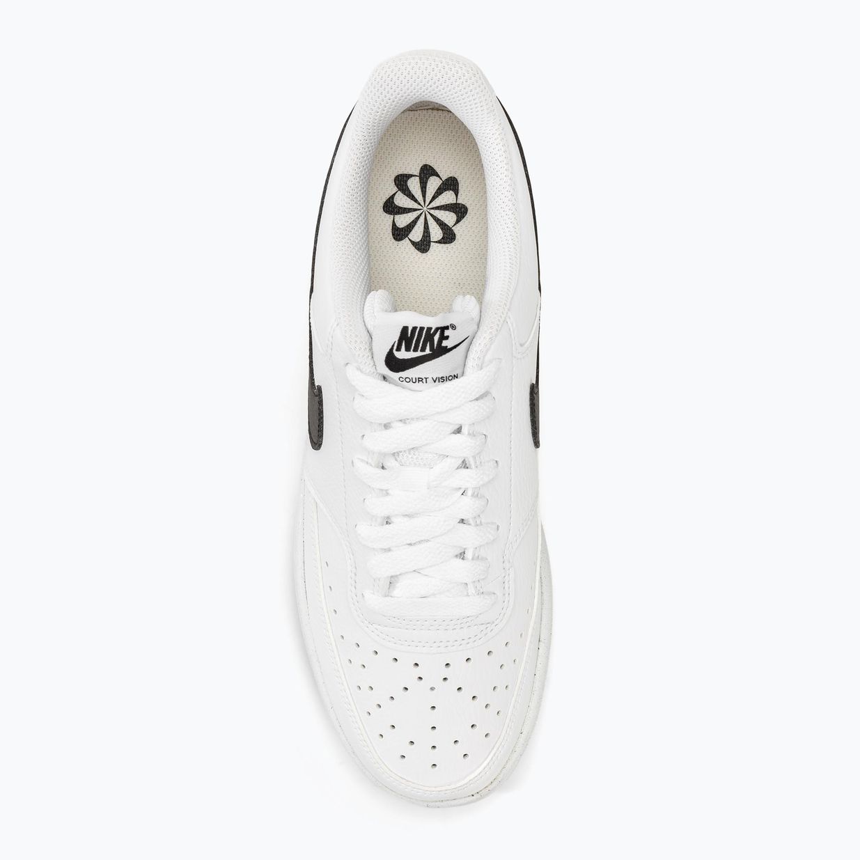 Încălțăminte pentru bărbați Nike Court Vision Low Next Nature white/black/white 5