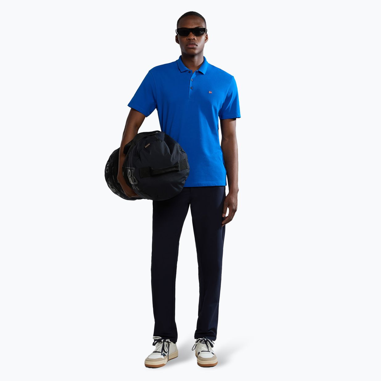 Tricou polo pentru bărbați Napapijri Ealis blue lapis 2