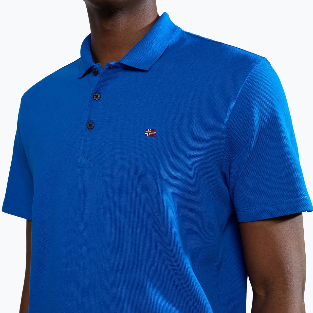 Tricou polo pentru bărbați Napapijri Ealis blue lapis 4