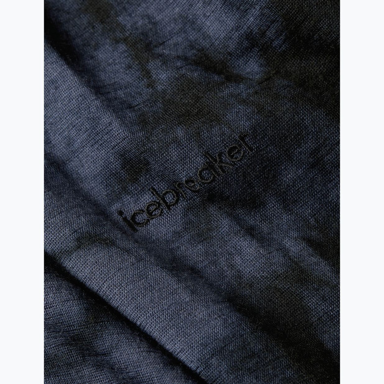 Longsleeve termoactiv pentru bărbați icebreaker Merino 200 Oasis Crewe Cloud Dye graphite/black 8