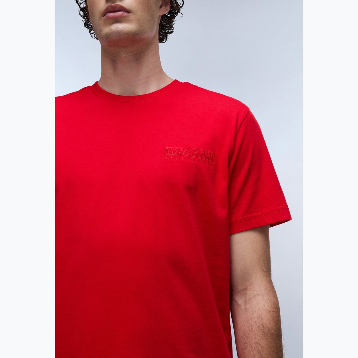 Tricou pentru bărbați  Napapijri S-Kander red goji 3