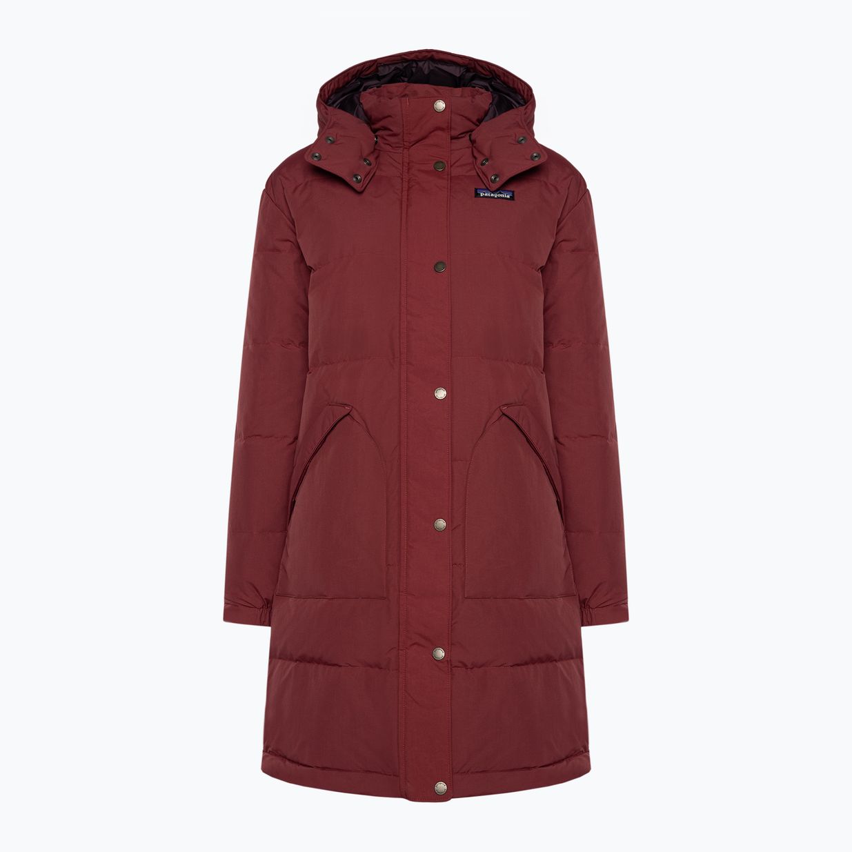 Palton cu puf pentru femei Patagonia Downdrift Parka carmine red