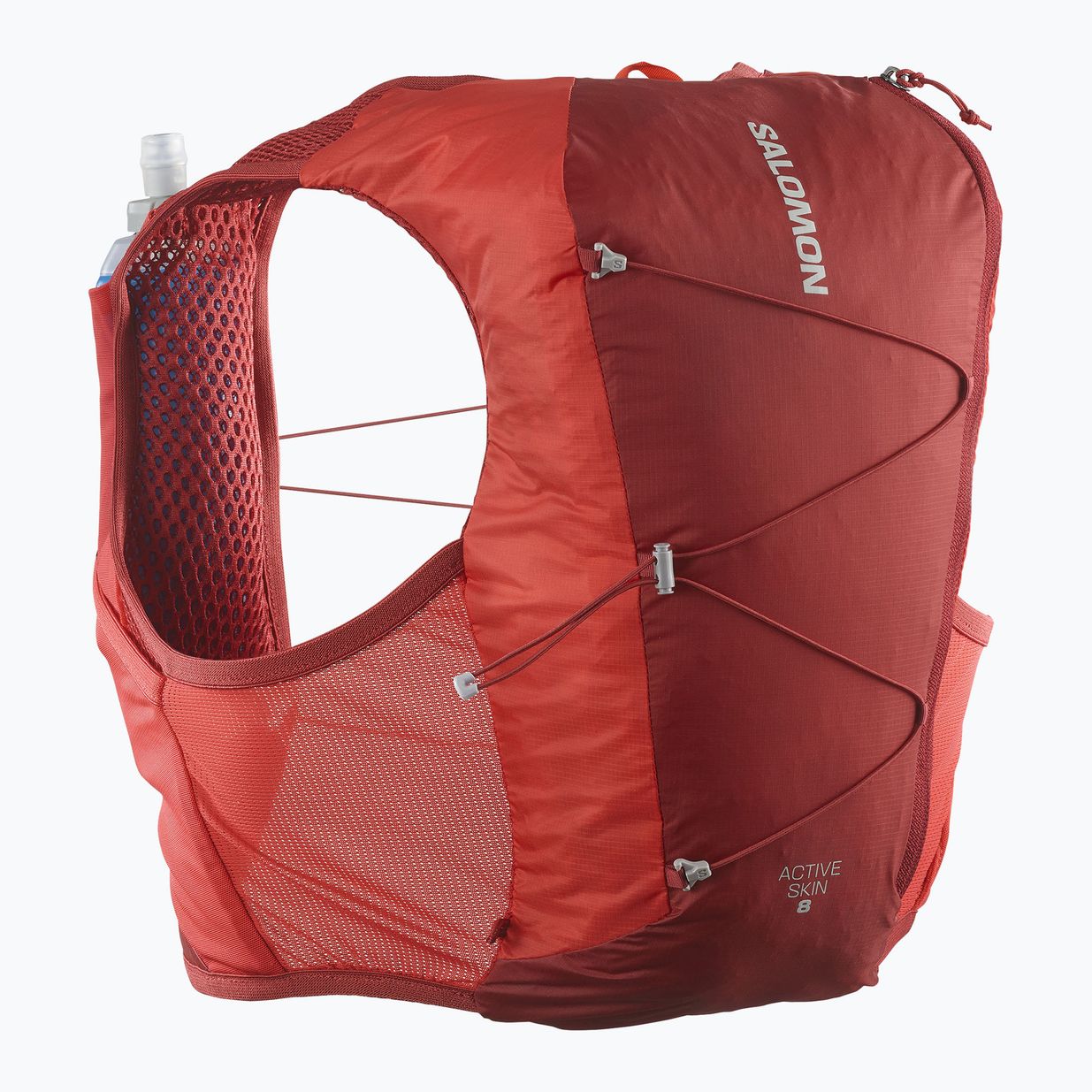 Vestă de alergare Salomon Active Skin 8 set red dahlia/high risk 2