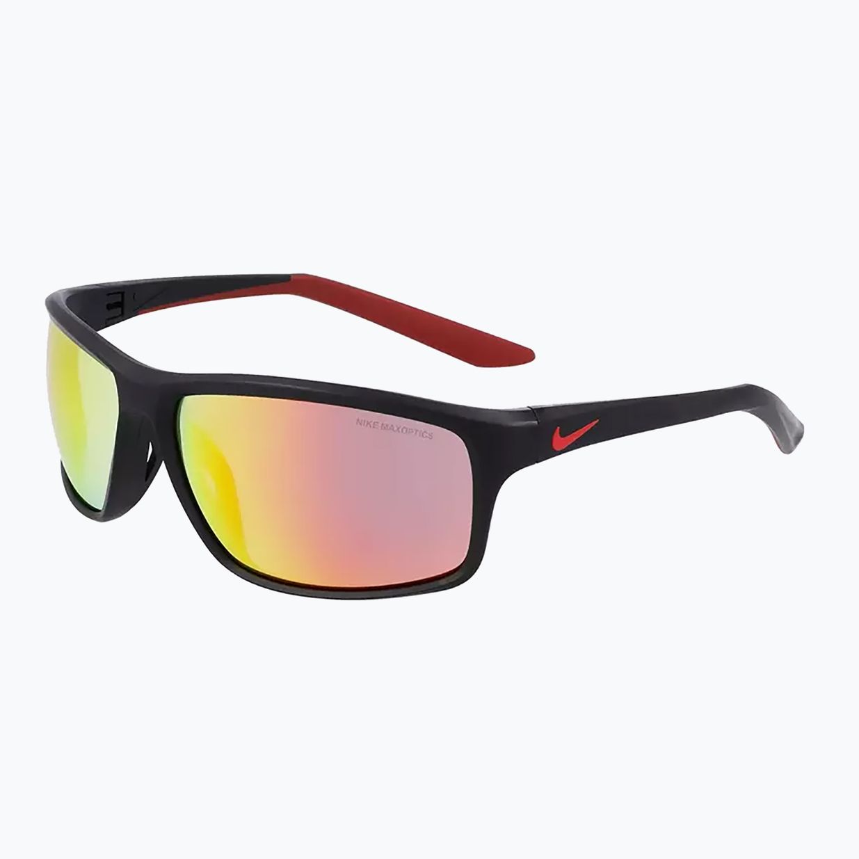 Ochelari de soare Nike Adrenaline 22 M matte black/university red/grey w/red lens 6