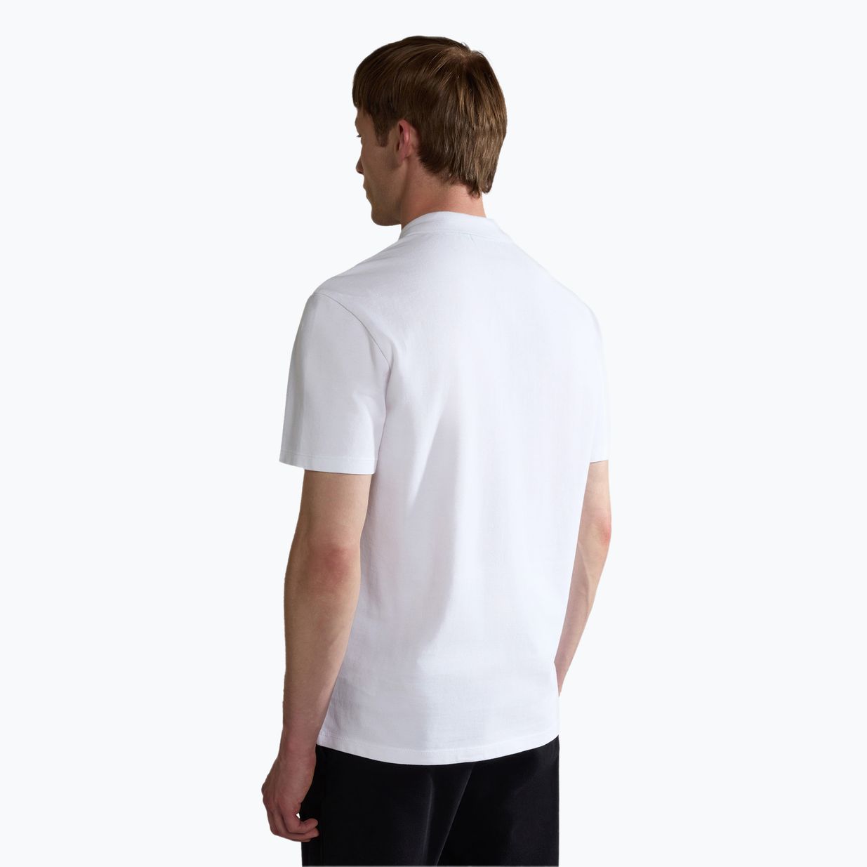 Tricou polo pentru bărbați Napapijri Ealis brightwhite 3