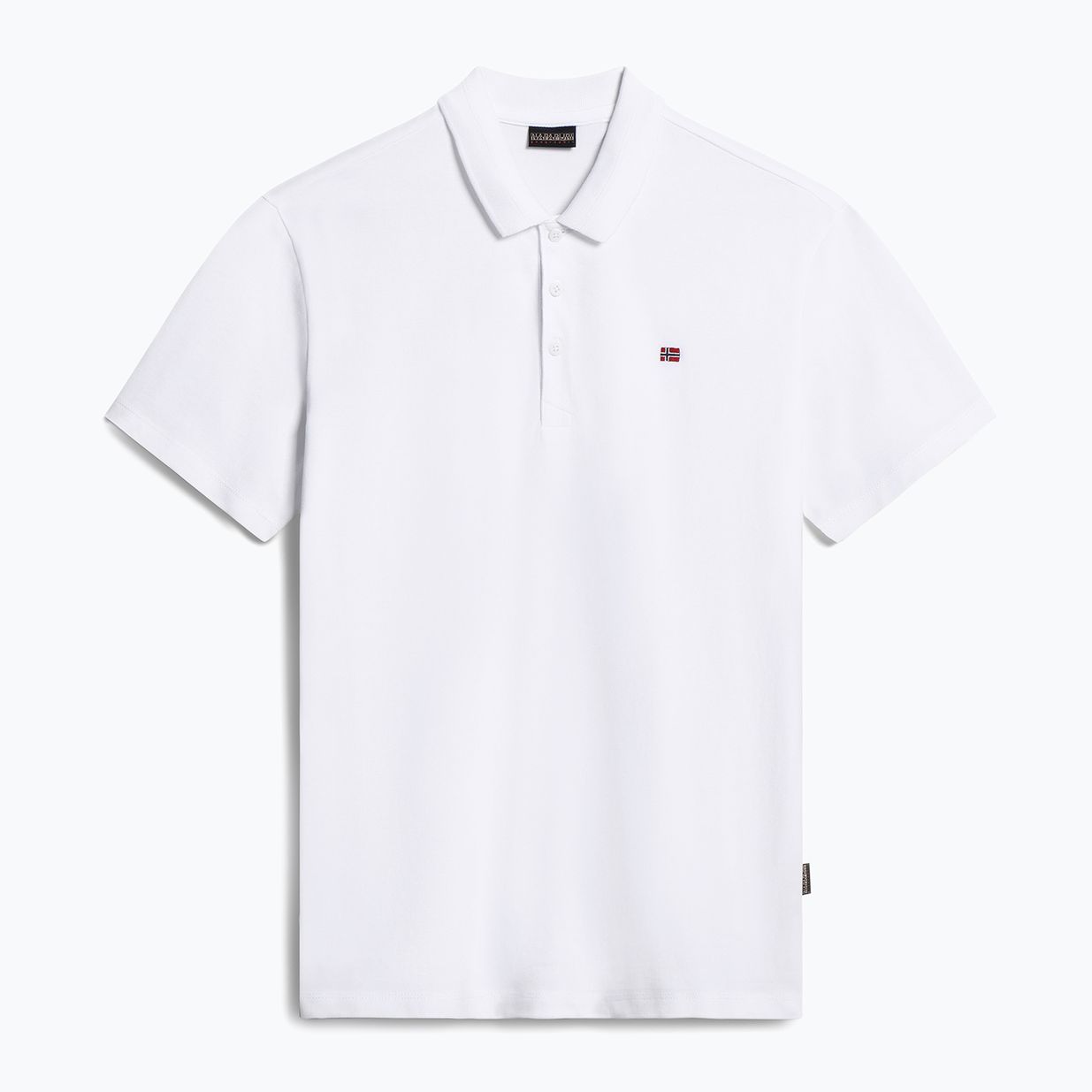 Tricou polo pentru bărbați Napapijri Ealis brightwhite 5