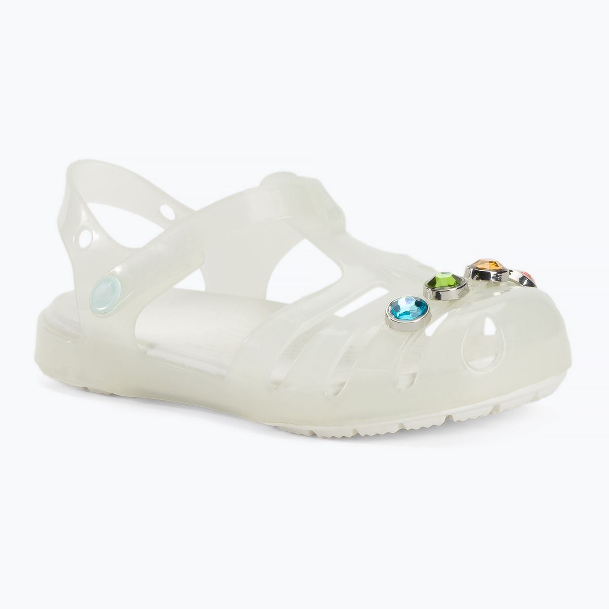 Sandale pentru copii Crocs Isabella Charm Toddler white