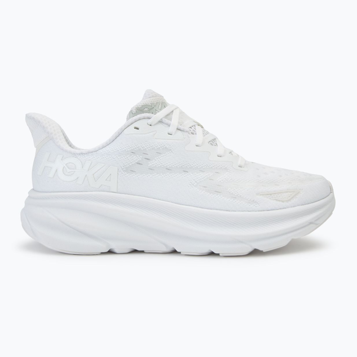 Încălțăminte de alergare pentru bărbați HOKA Clifton 9 white/white 2