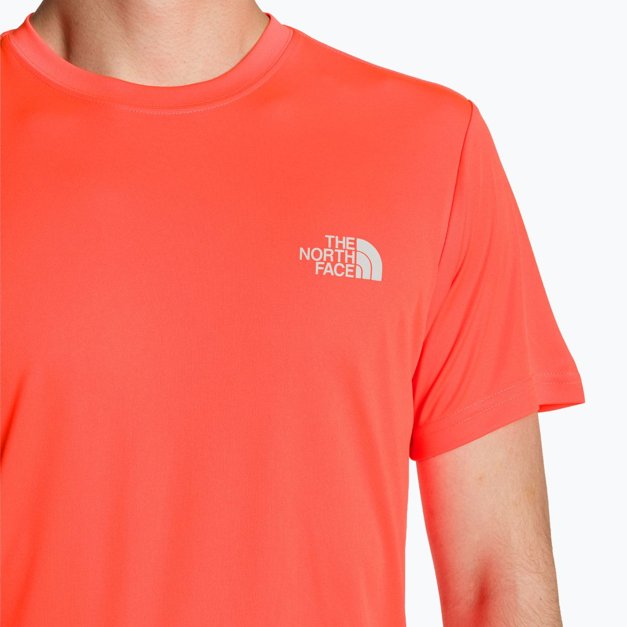 Tricou de antrenament pentru bărbați The North Face Reaxion Red Box vivid flame 3