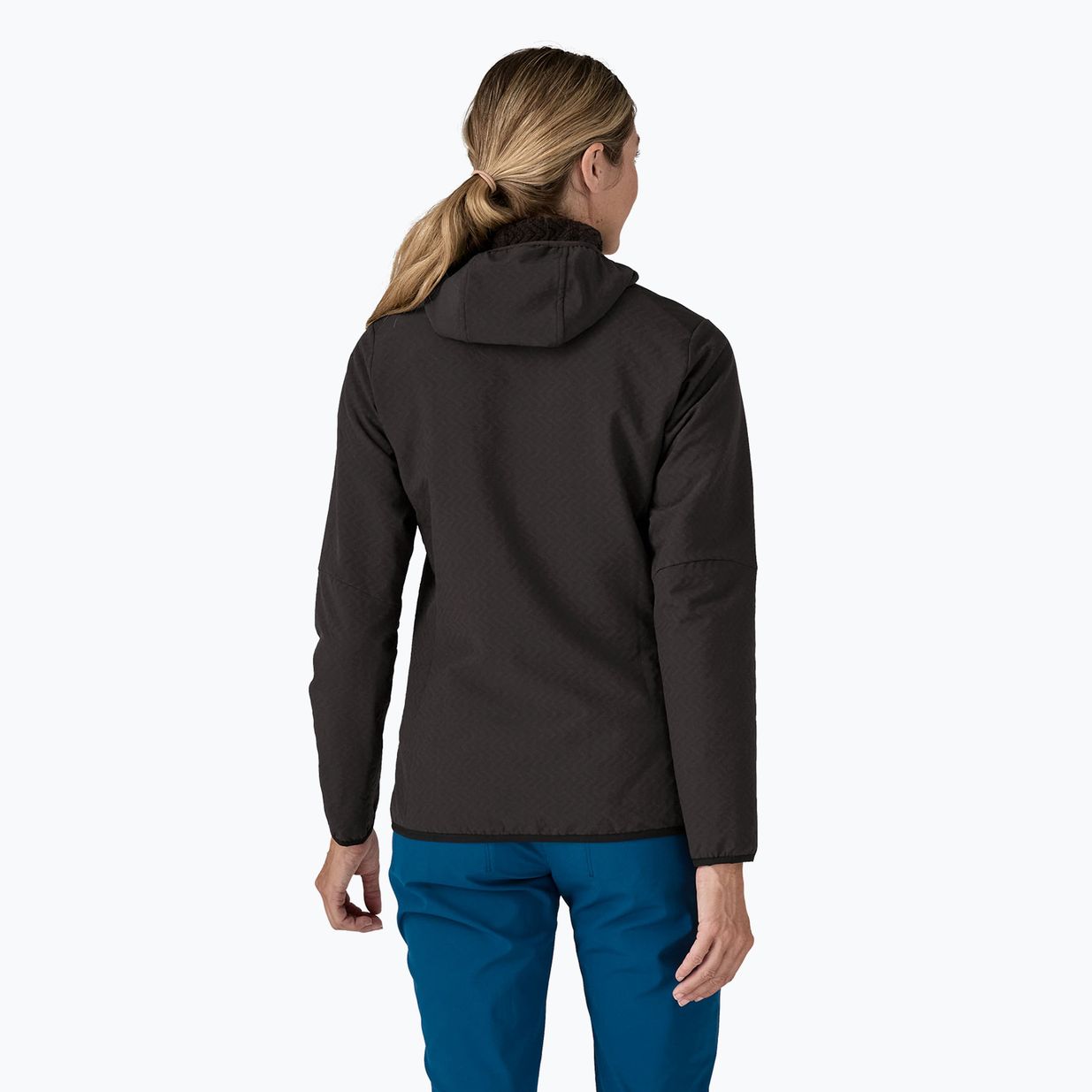 Geacă softshell pentru femei Patagonia R2 CrossStrata Hoody black 2