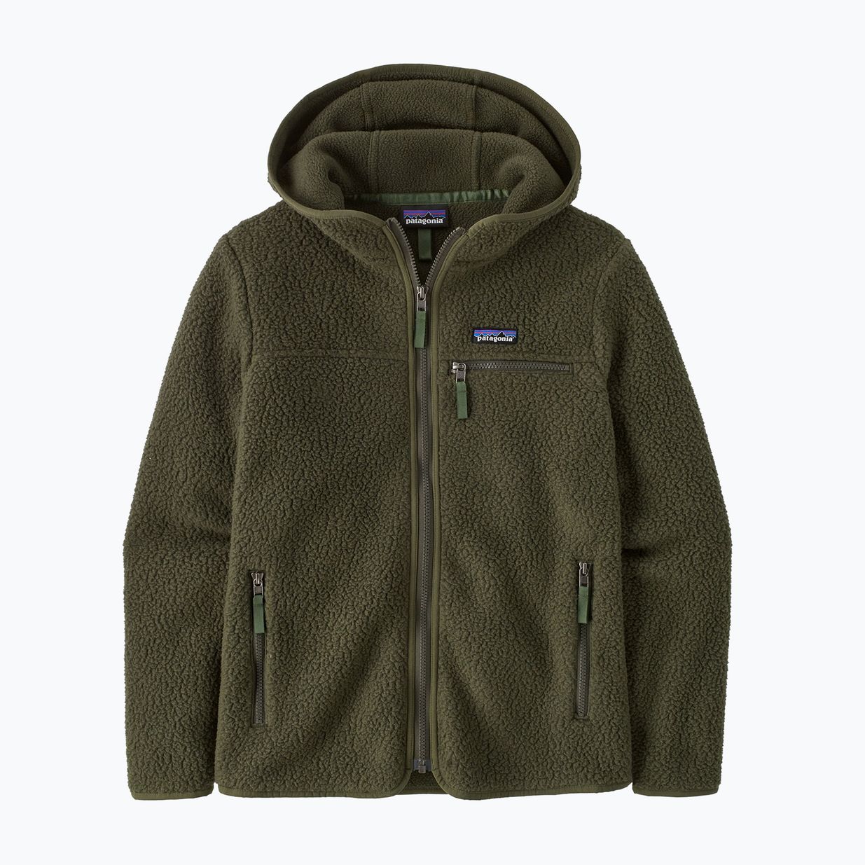 Hanorac pentru femei Patagonia Retro Pile Hoody pine needle green 4