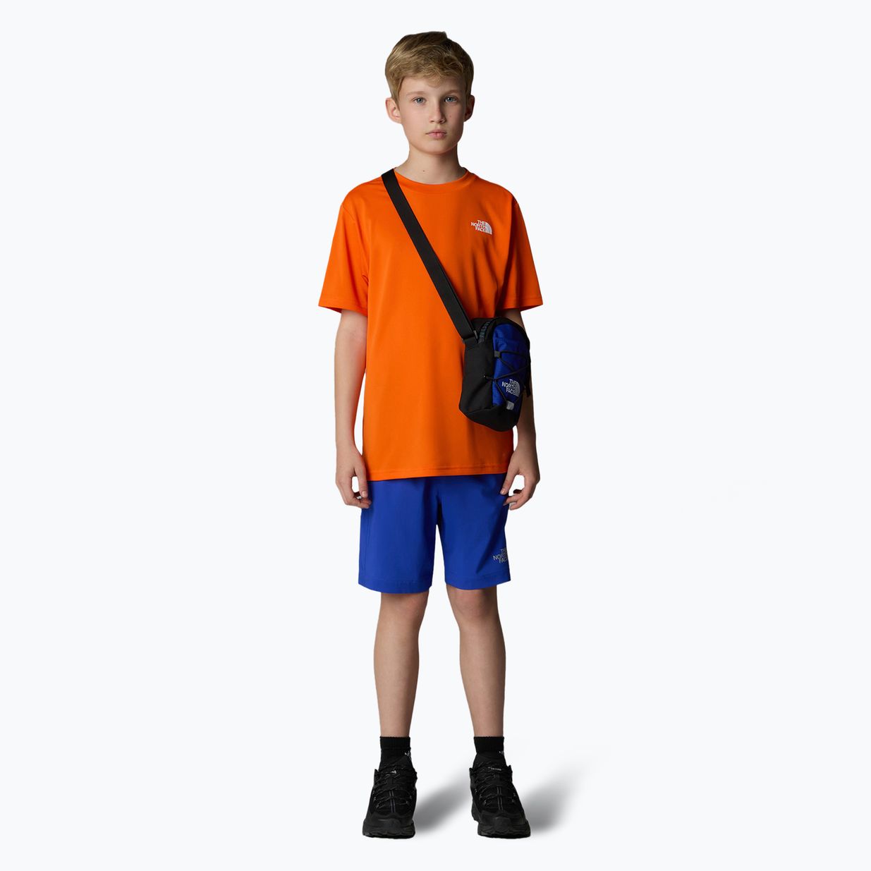 Tricou pentru copii The North Face Reaxion orange 2