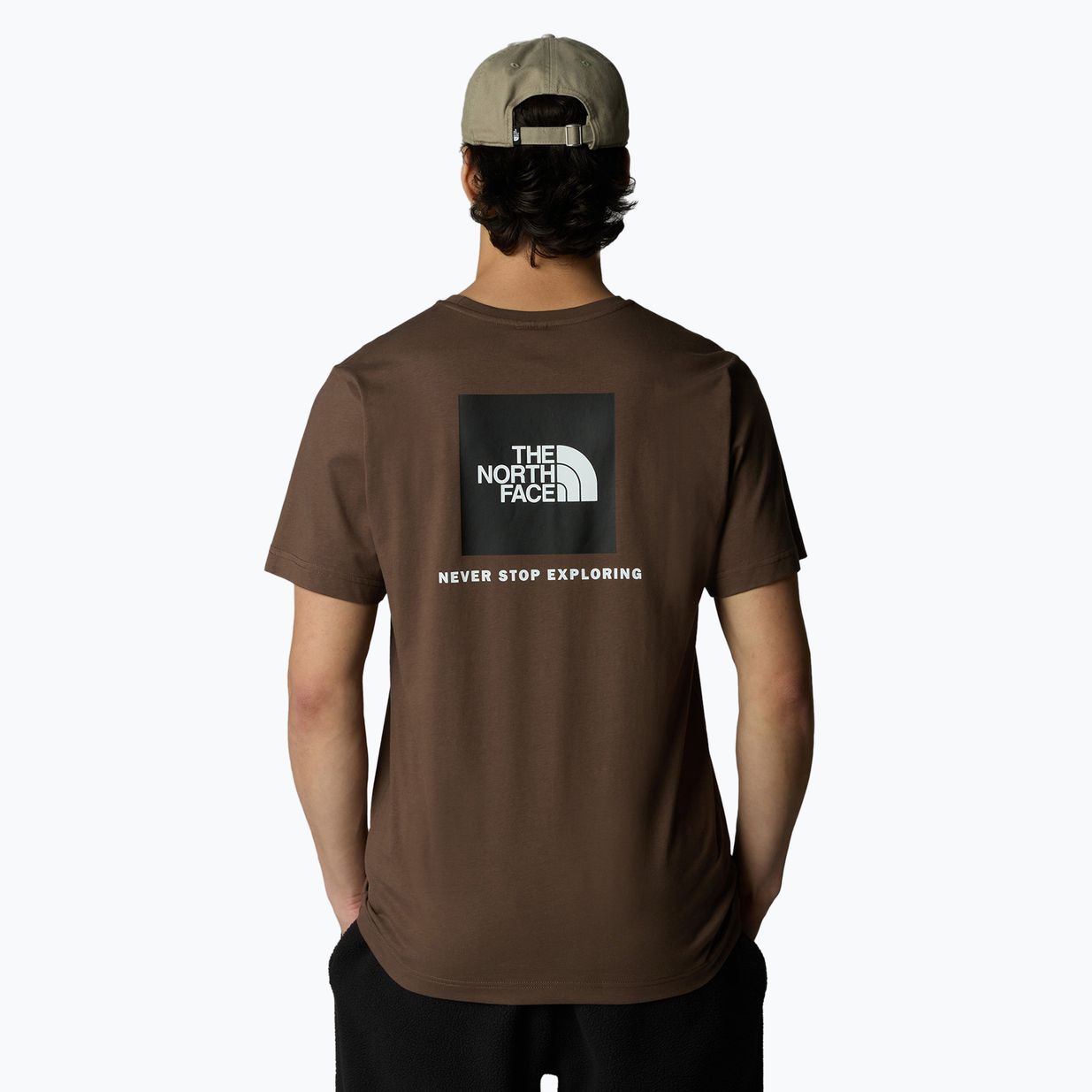 Tricou pentru bărbați The North Face Box Nse smokey brown/black 3