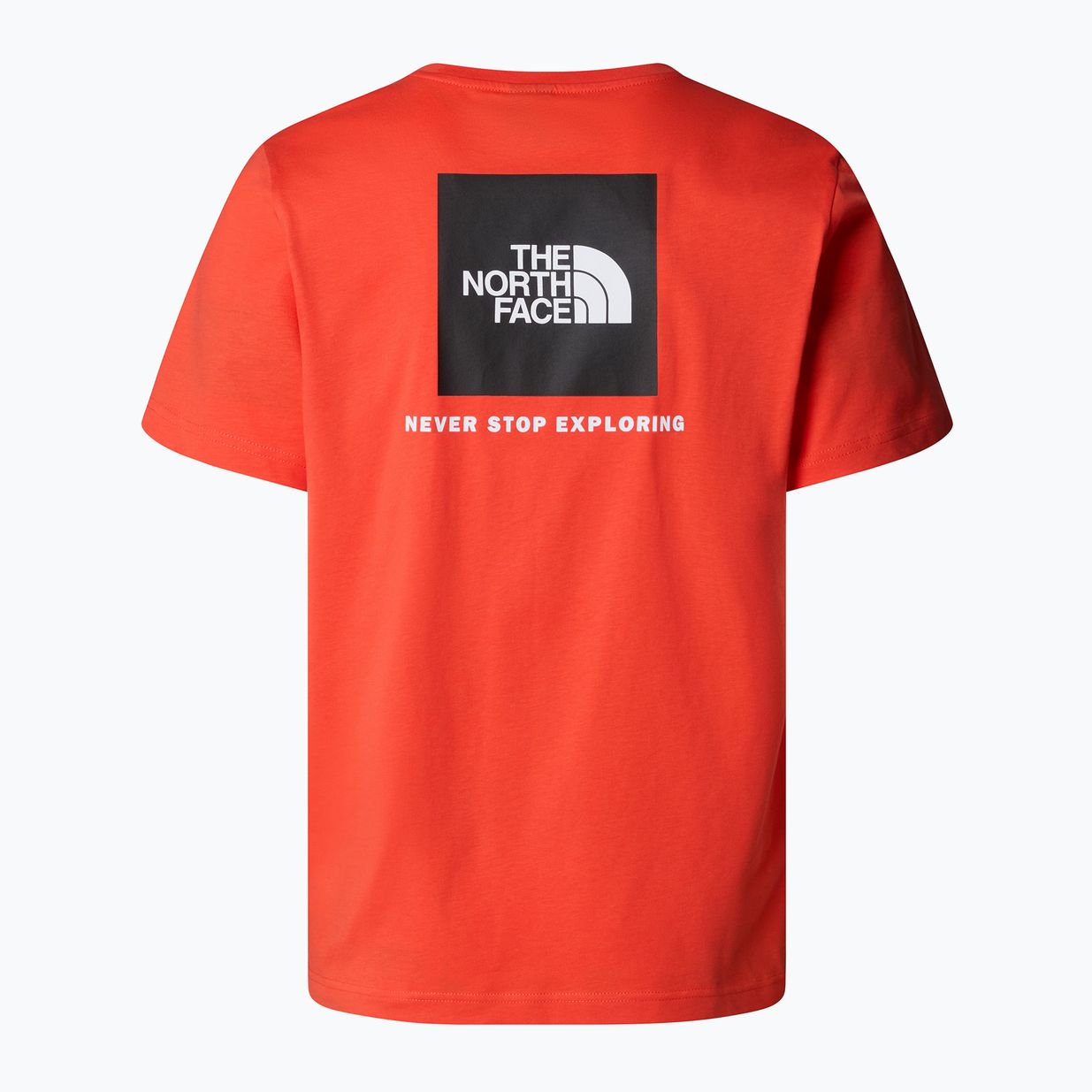 Tricou pentru bărbați The North Face Box Nse crimson orange/black 5