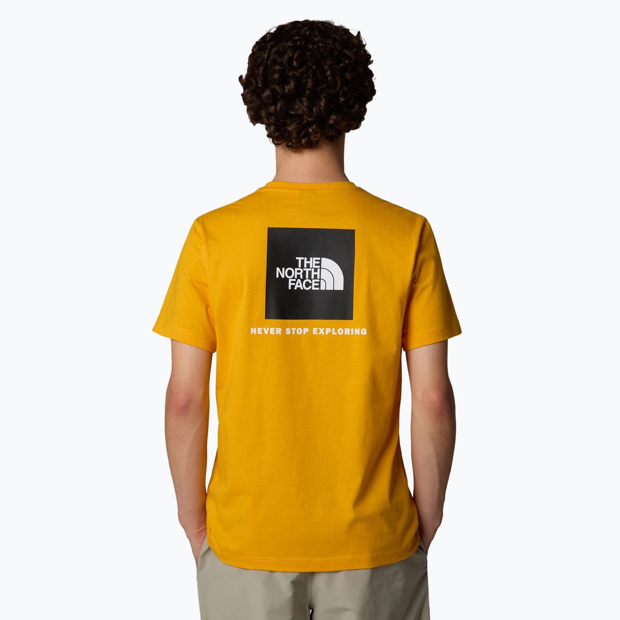 Tricou pentru bărbați The North Face Box Nse summit gold 3