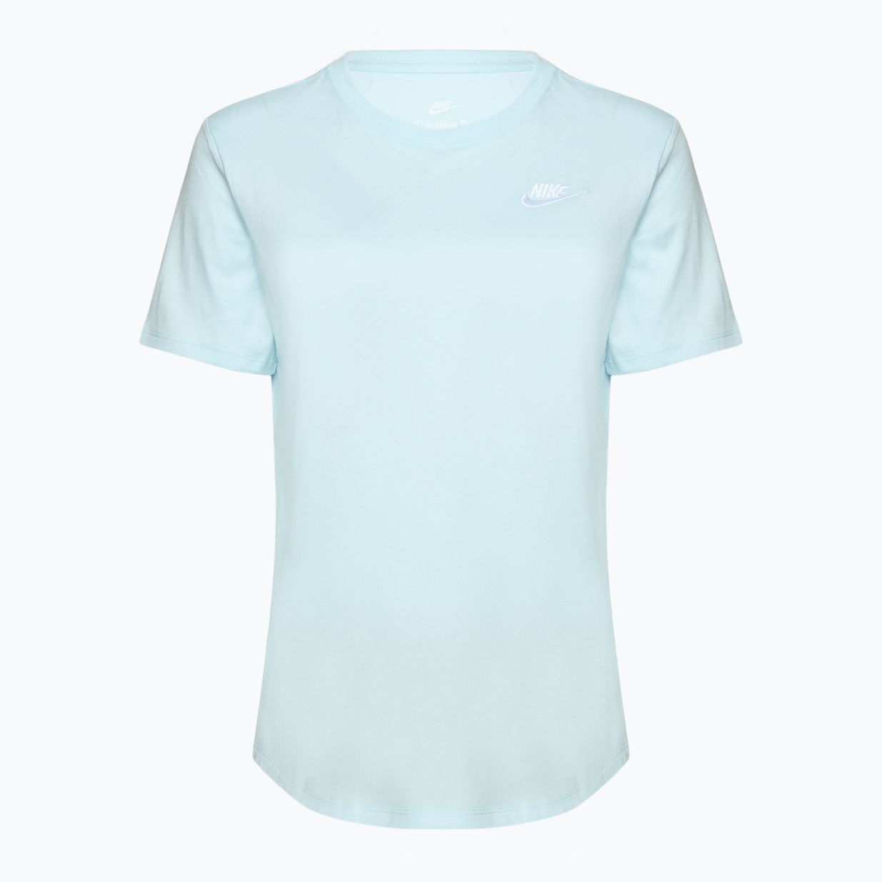 Tricou pentru femei Nike Sportswear Club Essentials glacier blue/white