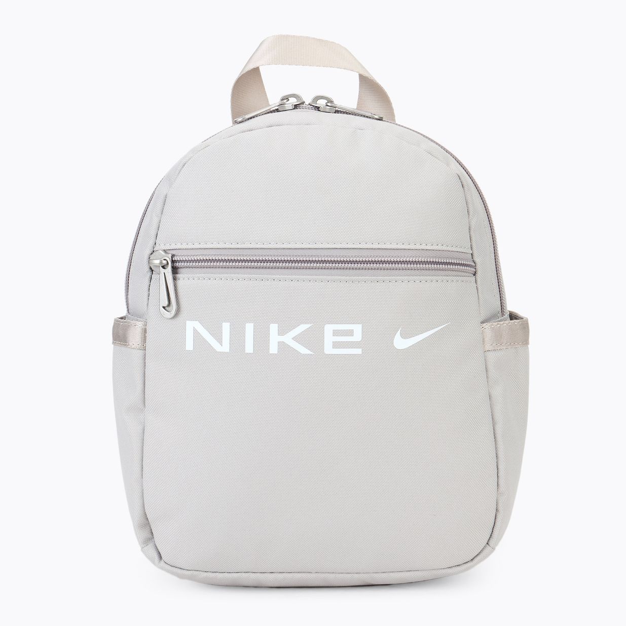 Rucsac de oraș pentru femei Nike Sportswear Futura Mini 6 l light iron ore/light iron ore/white