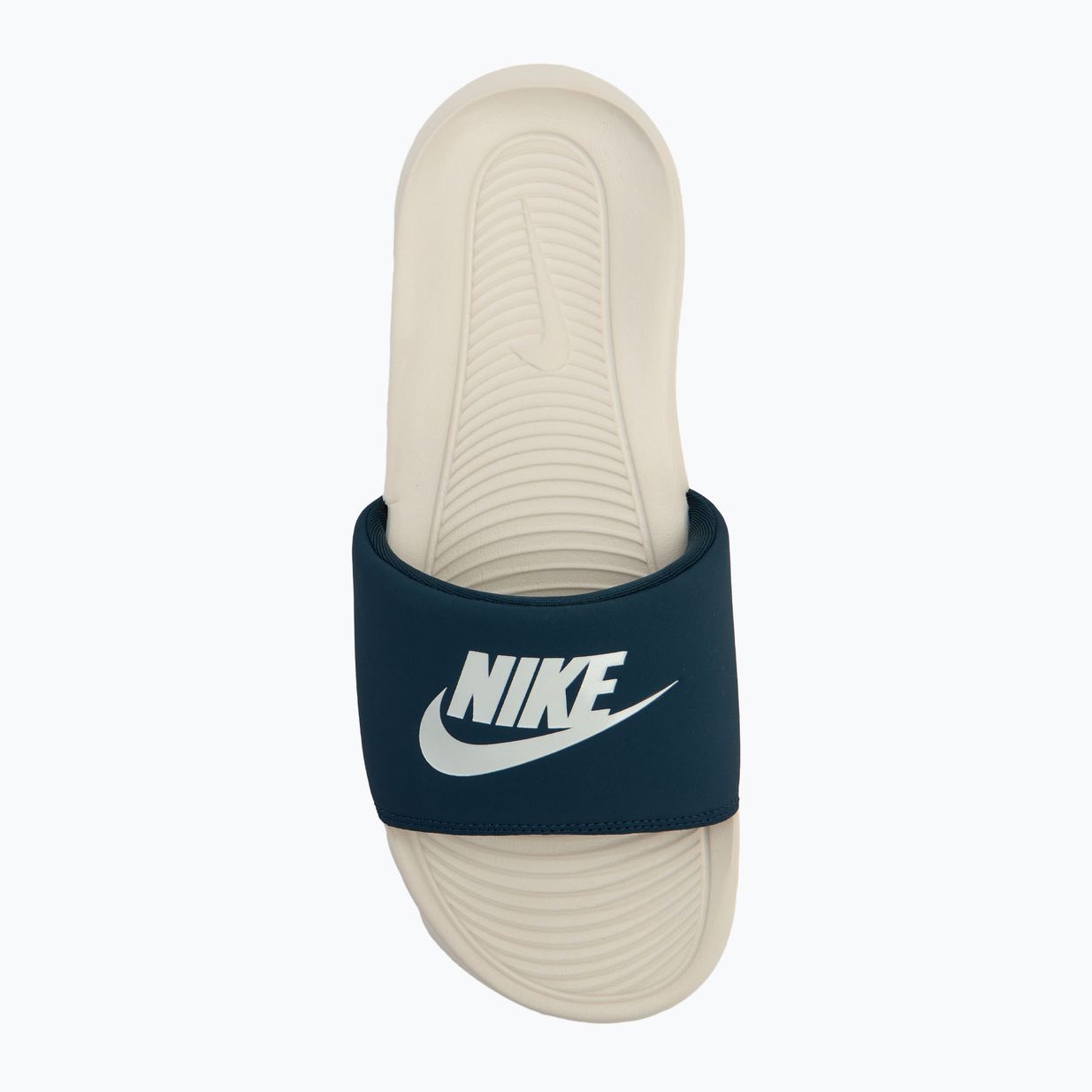 Papuci pentru bărbați Nike Victori One Slide armory navy / light orewood brown / sail 5