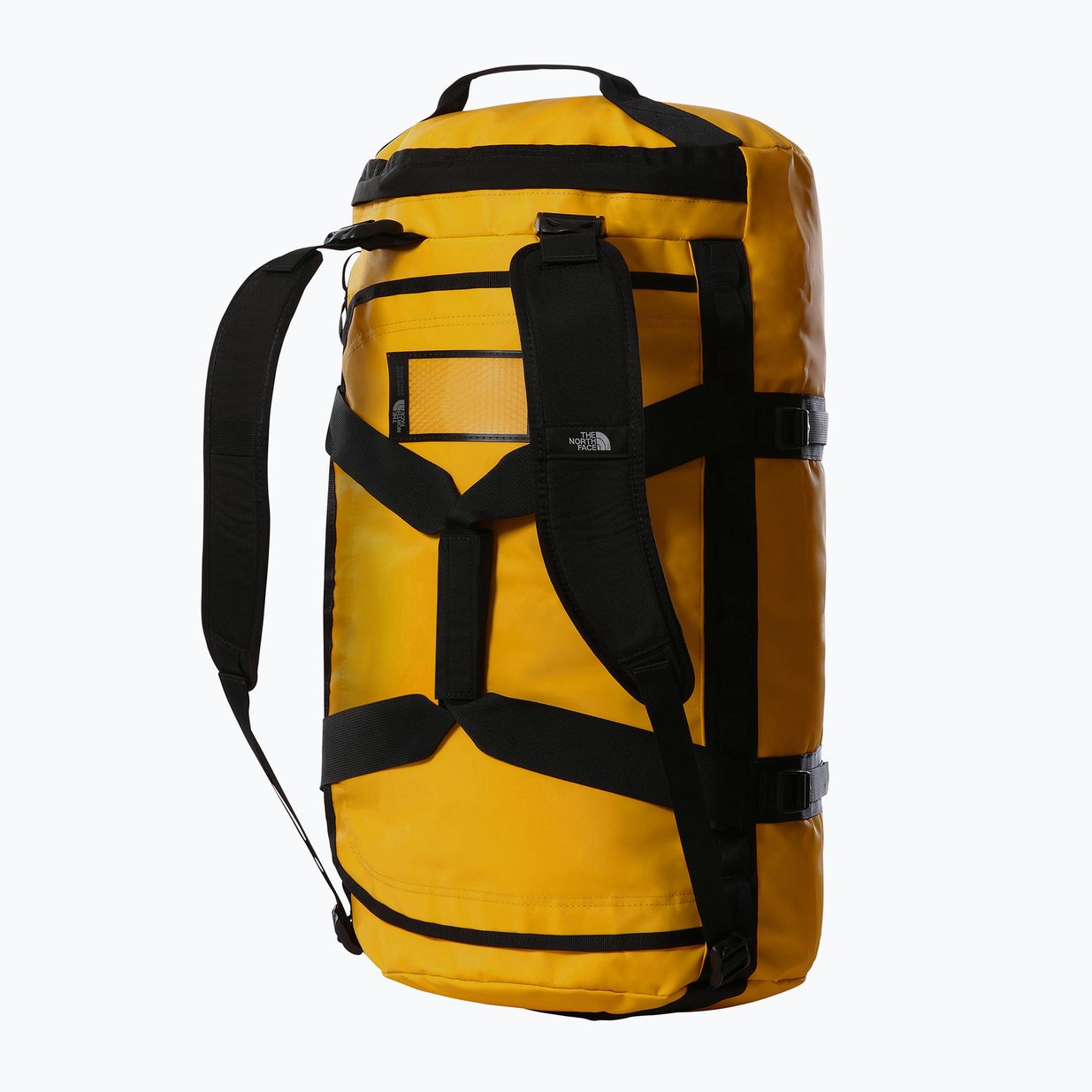 Geantă de voiaj The North Face Base Camp Duffel M 71 l summit gold/black/npf 2